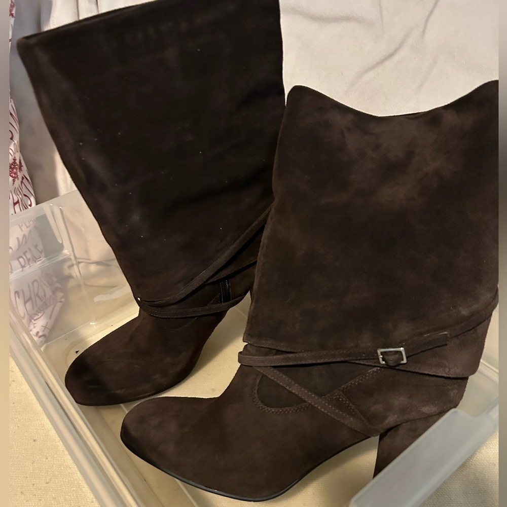 Enzo Angiolini Brown Leather Shoes